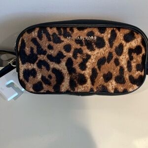 Michael Kors Leopard Print Belt Bag